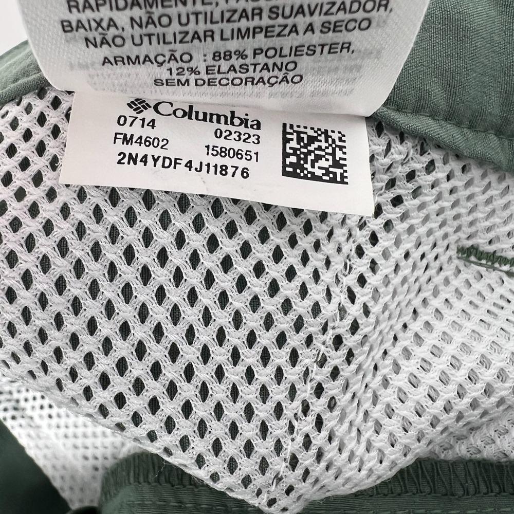 Columbia Men's Performance Fishing Gear‎ Shorts Size 40 Green Omni-Shade - Picture 8 of 15